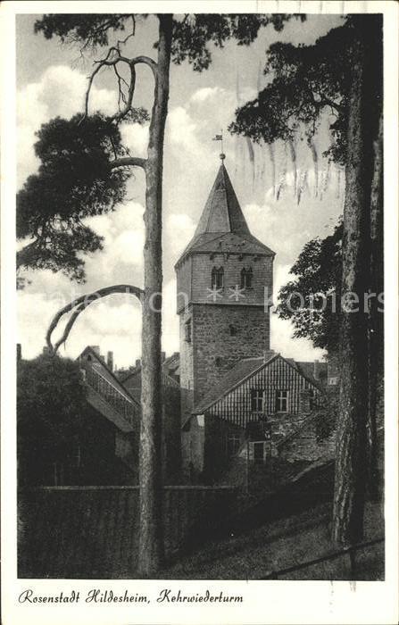 HILDESHEIM  CITY Rosenstadt Kerhwiederturm