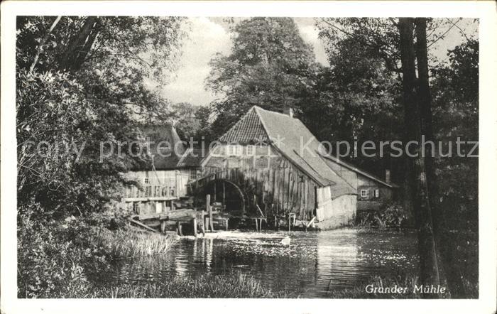 HAMBURG  CITY Grander Muehle