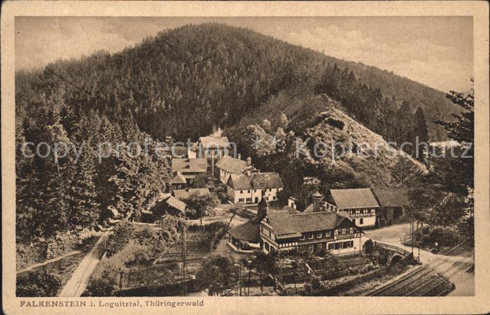 Probstzella im Loguitztal Falkenstein