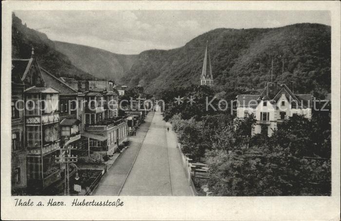 Thale Harz Hubertusstrasse