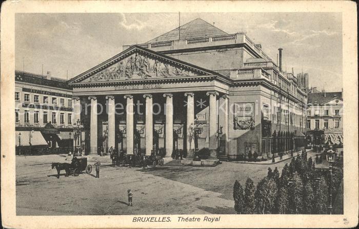 Bruxelles Bruessel Theatre Royal