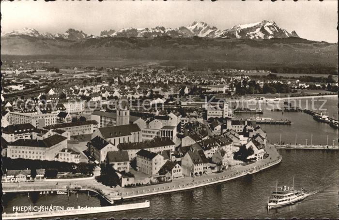 Friedrichshafen Bodensee Fliegeraufnahme