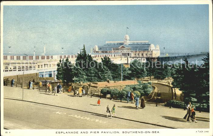 Southend-on-Sea Esplanade and Pier-Pavillion