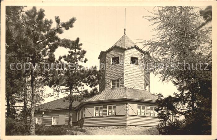 Meuselbach-Schwarzmuehle Kuppe Turmgasstaette