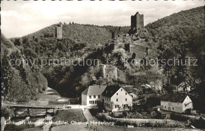 Manderscheid Eifel Ober- und Niederburg