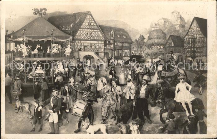 Sonneberg Thueringen Deutsches Spielzeugmuseum Kirmes