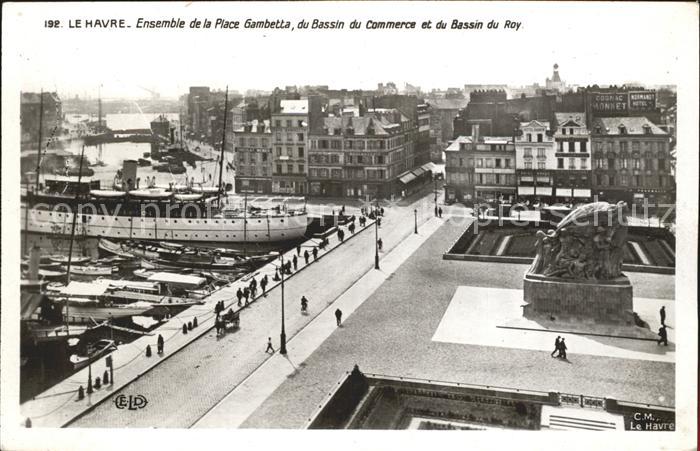 Le Havre Place Gambette Bassins