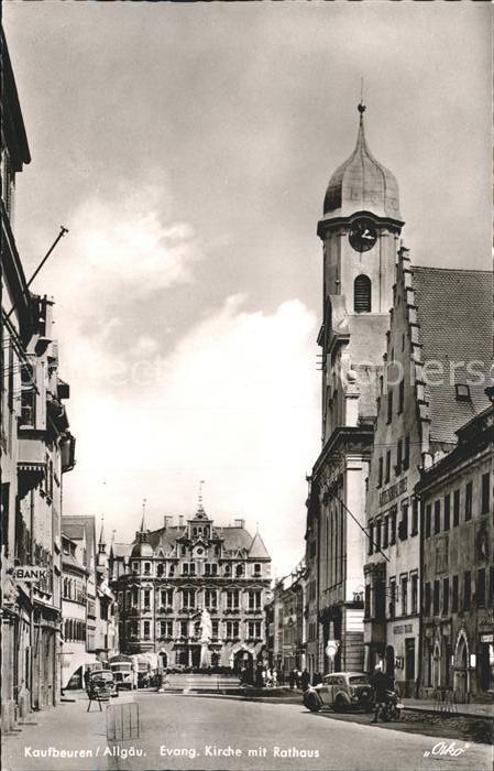 Kaufbeuren Kirche Rathaus