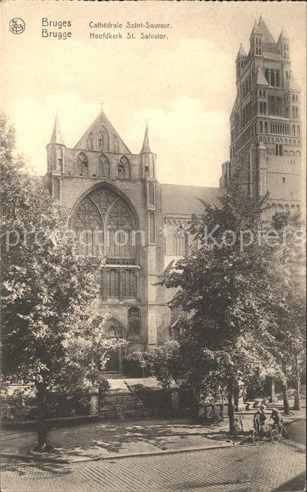 BRUGGE Bruges Belgie Cathedrale Saint Sauveur Hoofkerk St. Salvator