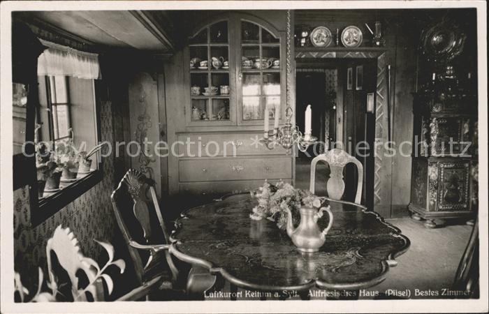 Keitum Sylt Altfriesisches Haus Bestes Zimmer