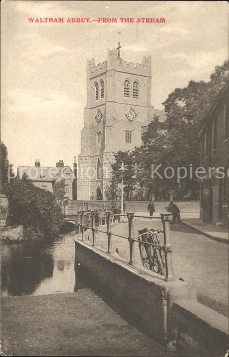 Waltham Forest Abbey From the Stream
