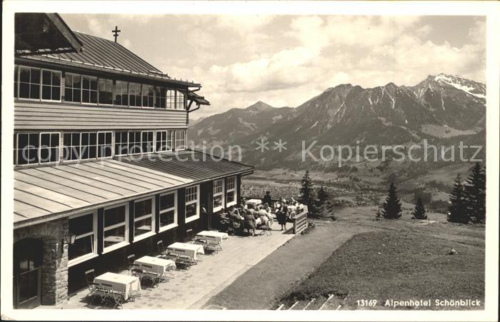 Oberstdorf Alpenhotel Schoenblick Nebelhorn