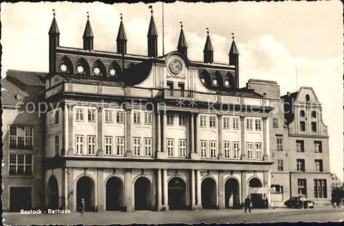 ROSTOCK  CITY Rathaus