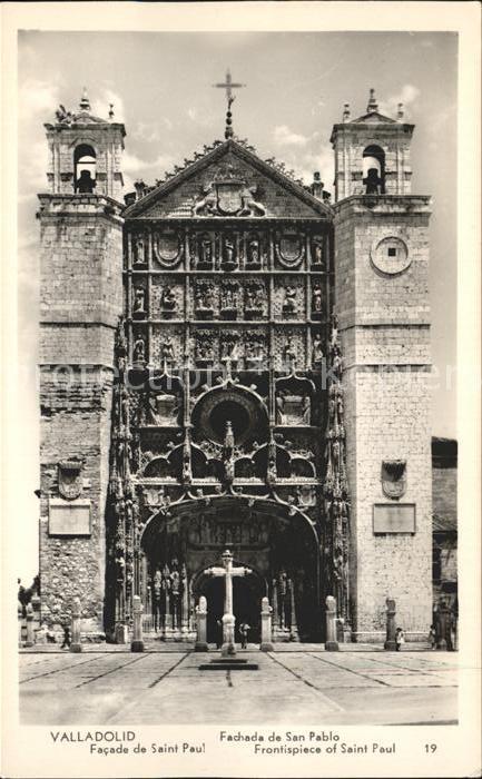 Valladolid Fachada del San Pablo