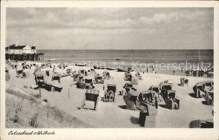 Ahlbeck Ostseebad Strandleben