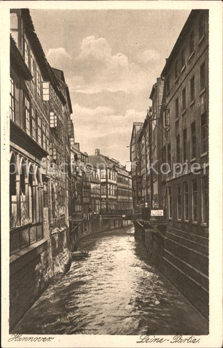 HANNOVER  CITY Leine-Partie