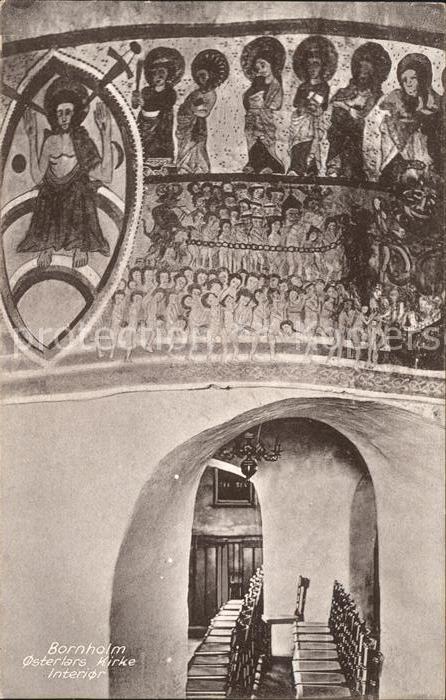 Bornholm Osterlars Kirke innen