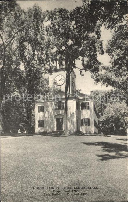 Lenox Massachusetts Church on the Hill