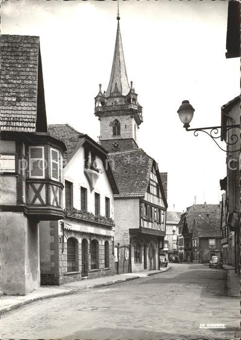 Obernai Bas Rhin Rue Sainte Odile