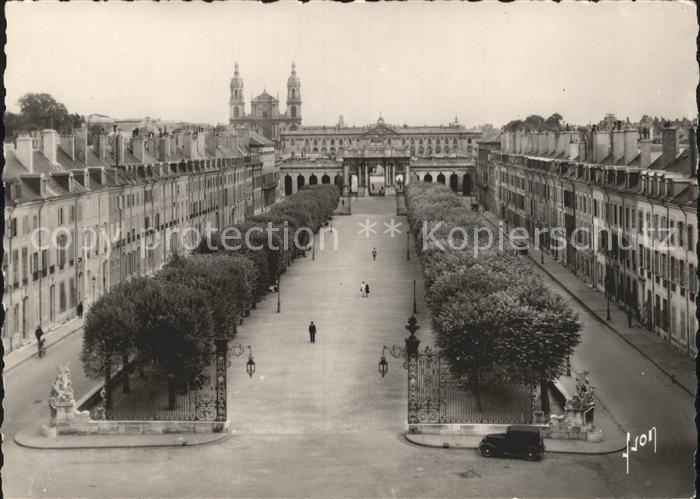 Nancy Lothringen Place de la Carriere et Cathedrale