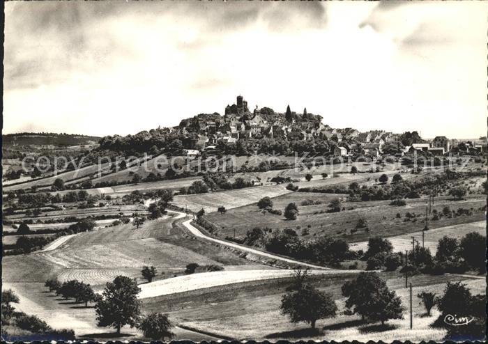 Vezelay Fliegeraufnahme