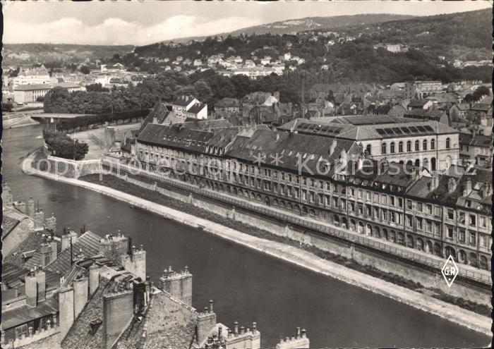 Besancon Doubs Les Quais et Maisons espagnole
