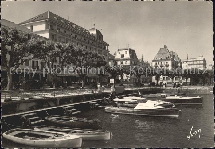 Evian-les-Bains Haute Savoie Port et Hotels