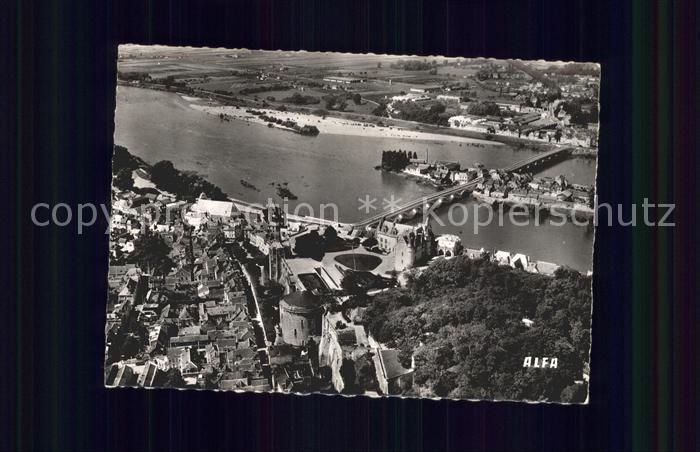 Amboise Fliegeraufnahme mit Loire
