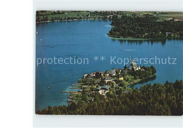 Maria Woerth Woerthersee Blick vom Pyramidenkogel