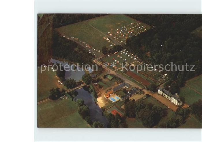 Epiniac Fliegeraufnahme Castel Camping des Ormes