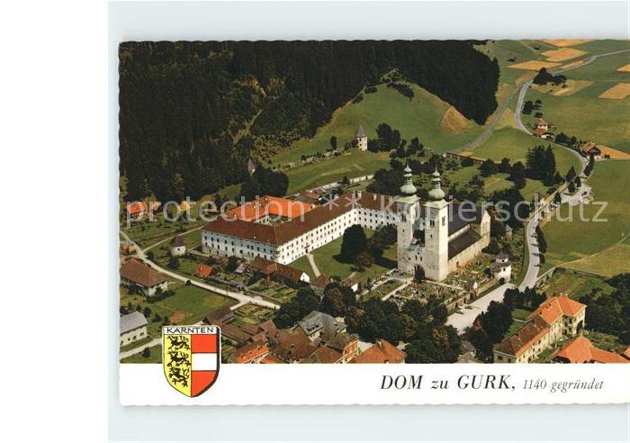 Gurk Fliegeraufnahme Romanischer Dom
