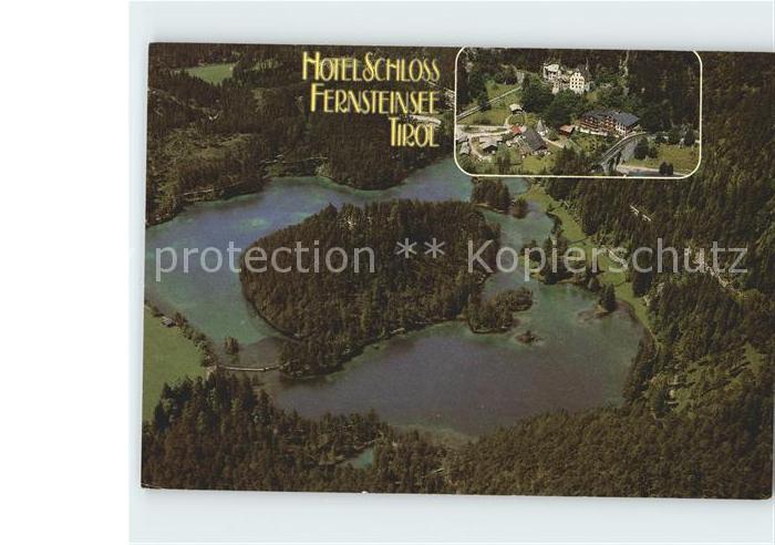 Nassereith Fliegeraufnahme Hotel Schloss Fernsteinsee