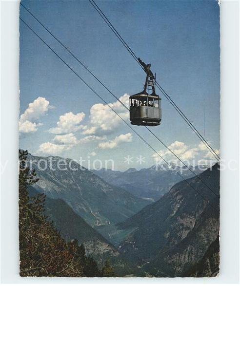 Dachstein Gebirge Dachsteinseilbahn mit Ausseerland