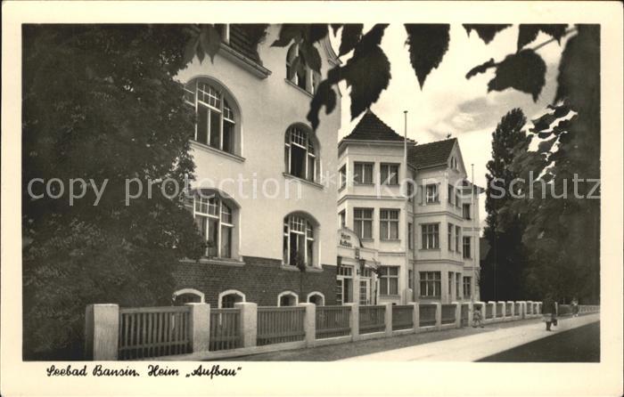 Bansin Ostseebad Heim Aufbau