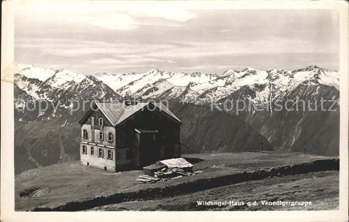 Wildkogelhaus Berghaus Hohe Tauern Alpenpanorama