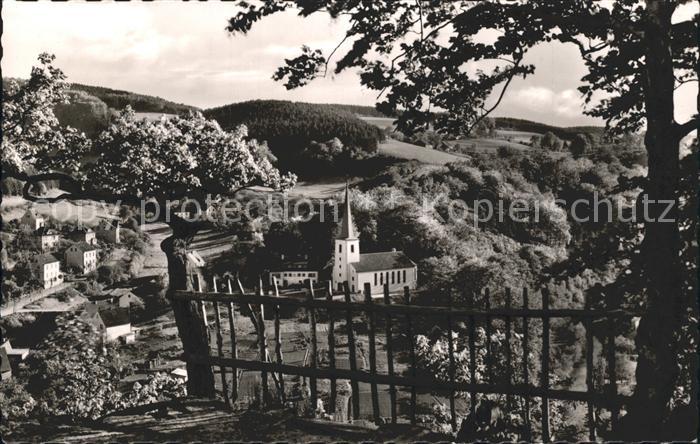 Eveking Panorama Kirche Baumbl?te