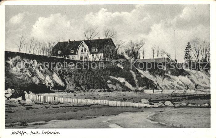 Dahme Ostseebad Steilufer Haus Seefrieden