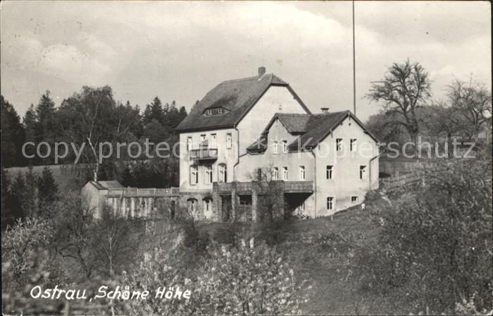 Ostrau Bad Schandau Haus Schoene Hoehe