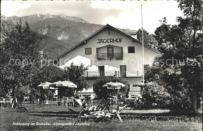 Schoenberg Stubaital Alpengasthof Jaegerhof