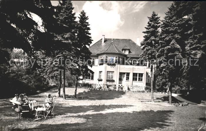 Wernshausen Evangelisches Erholungsheim Garten