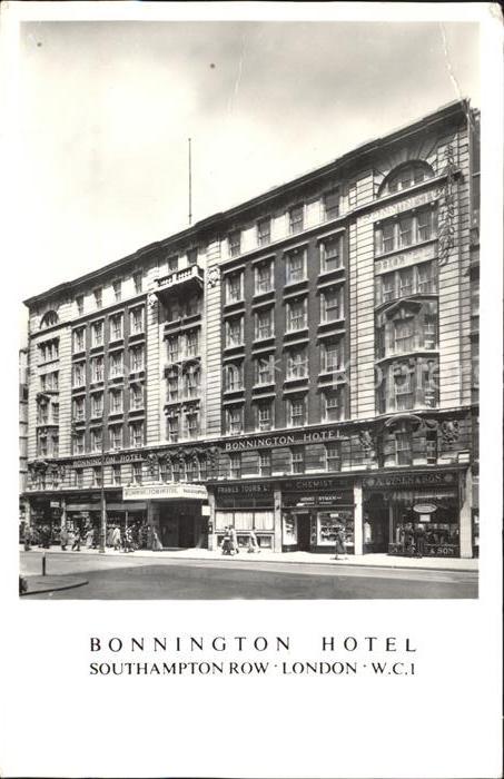 London Bonnington Hotel