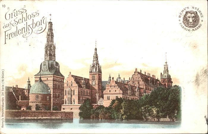 Frederiksborg Schloss Remys St?rke Fabrik Marke Werbung