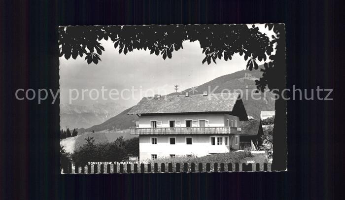 Schoenberg Stubaital Sonnenheim Pension