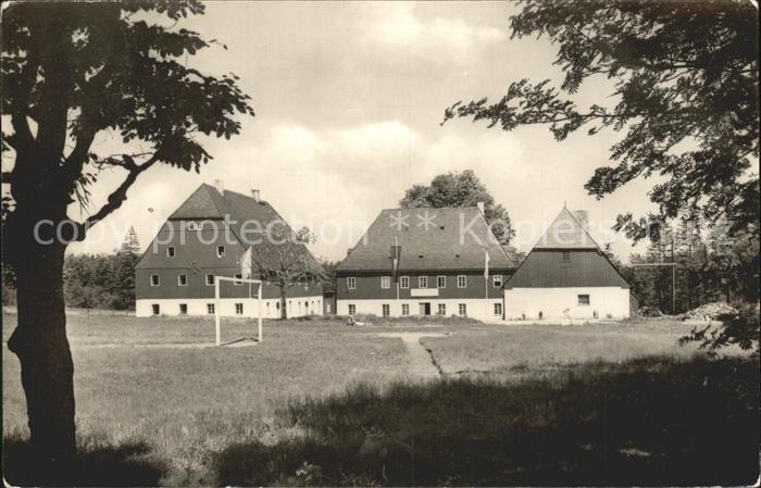 Seiffen Erzgebirge Ferienheim des VEB Steinkohlenwerk Deutschland Oelsnitz