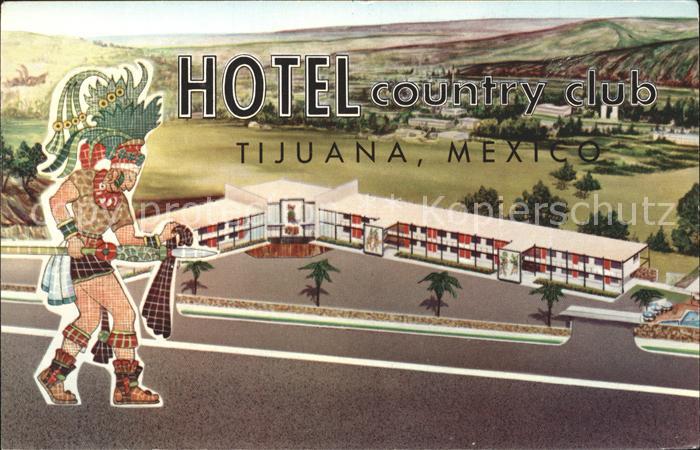 Tijuana Hotel Country Club Illustration