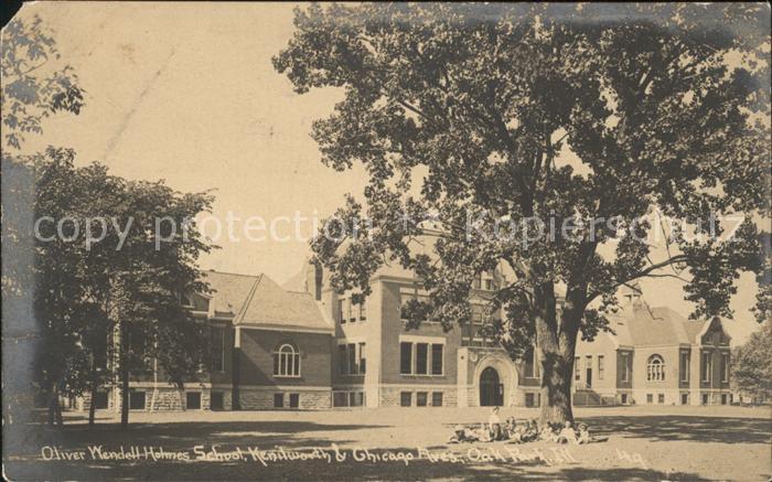 Oak Park Illinois Oliver Wendell Holmes School