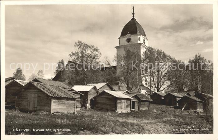 Raettvik Kyrkan och kyrkstallen