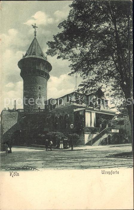 Koeln Rhein Ulrepforte Turm
