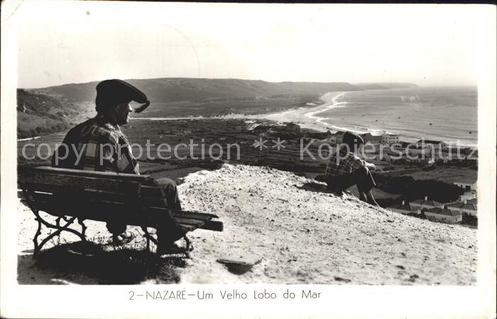 Nazare Portugal Um Velho lobo do Mar
