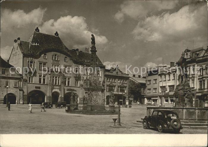 Dvur Kralove nad Labem Namesti Platz Brunnen